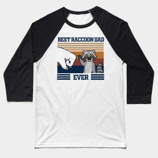 Best raccon dad Baseball T-Shirt